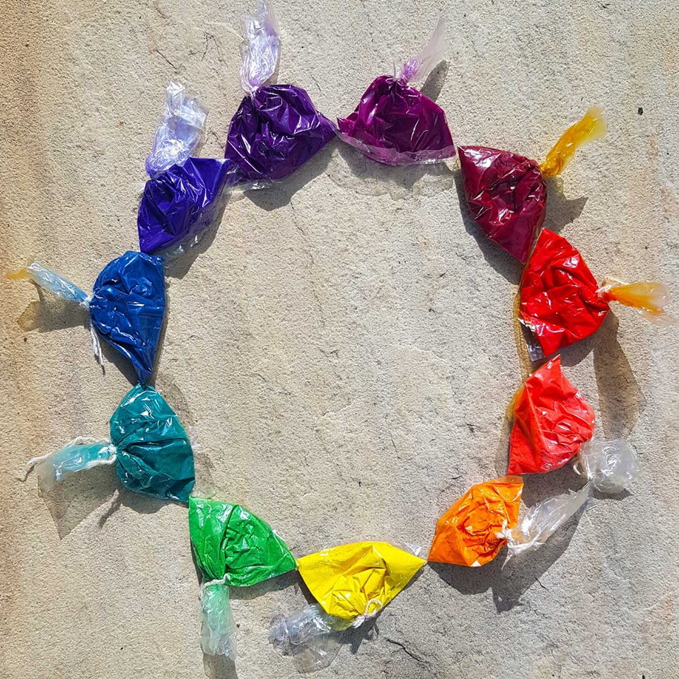 Holi-Farben