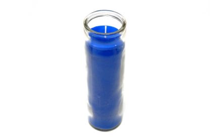 Mabon-Kerze blau