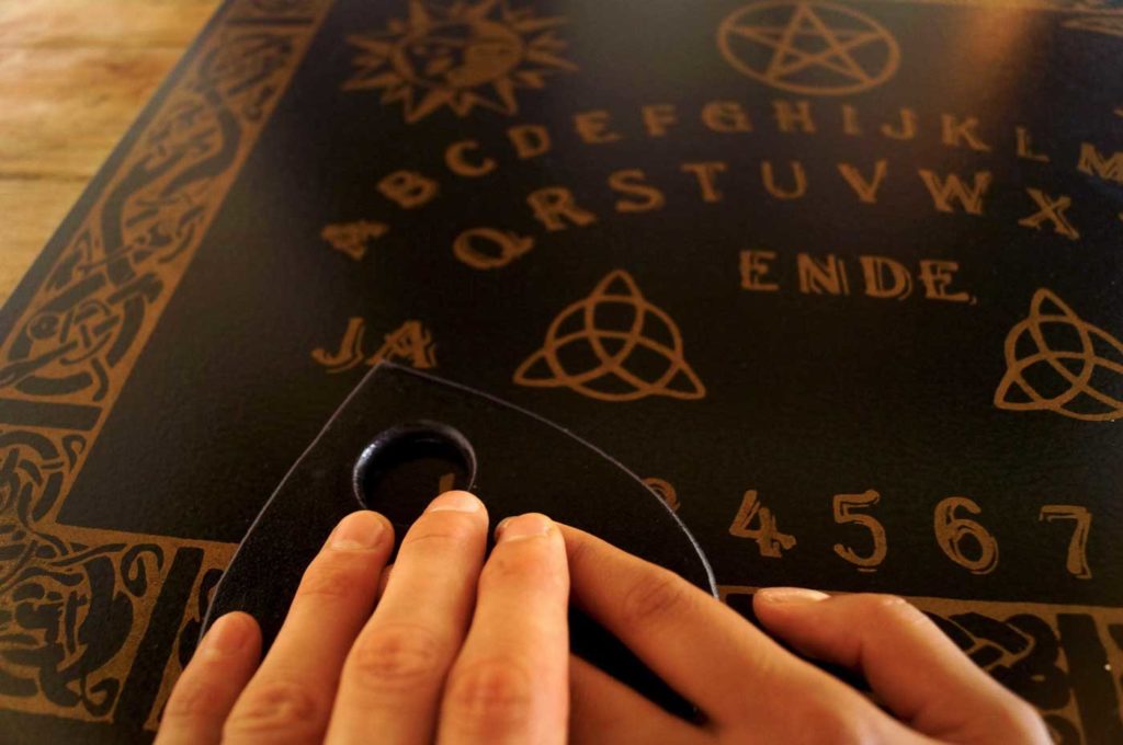 Hexenbrett - Wicca Beschwörungsbrett (Ouija Board)