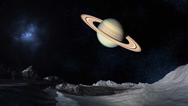 Saturn trifft Jupiter