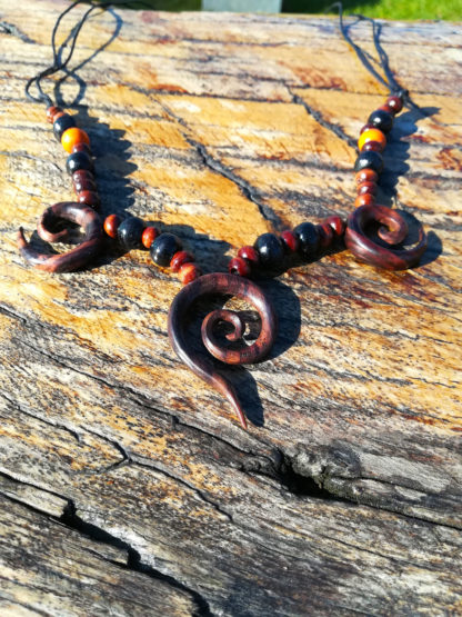 Halskette mit Spirale